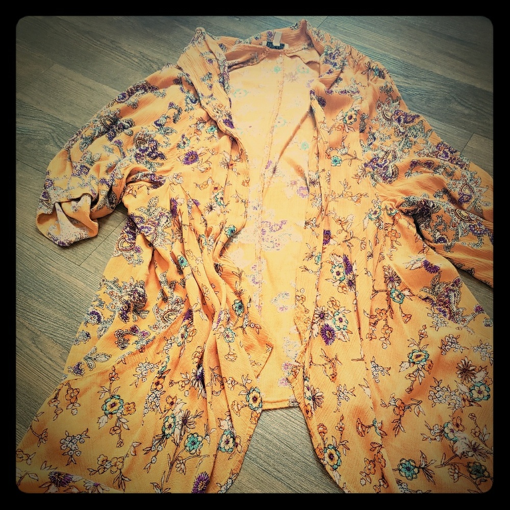 Orange kimono